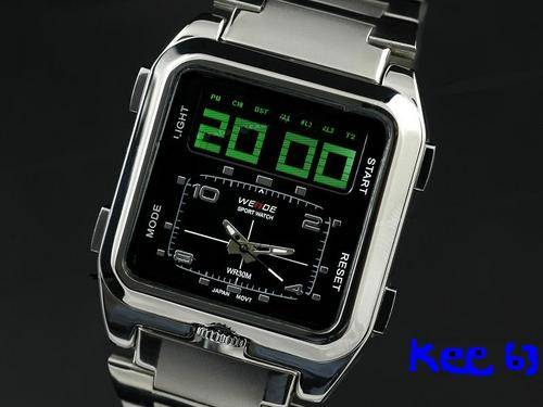 MENS DIGITAL AND ANALOGUE SPORTS WATCH WEDE